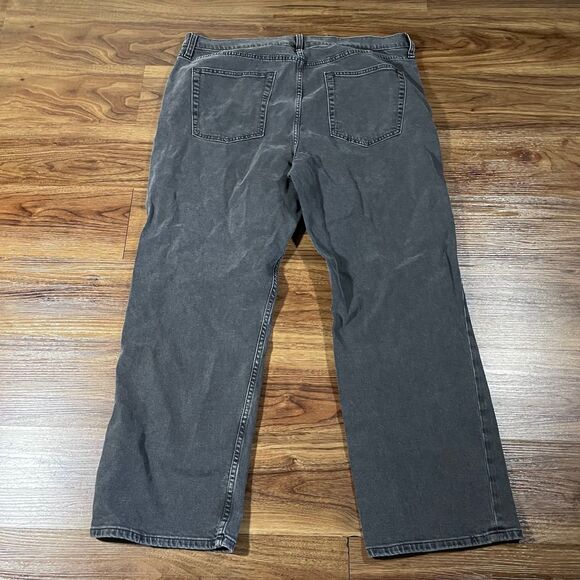 GAP 90s Loose Mid Rise Jeans Denim Jeans Cotton Black Women's Size 33 16R - Picture 8 of 8